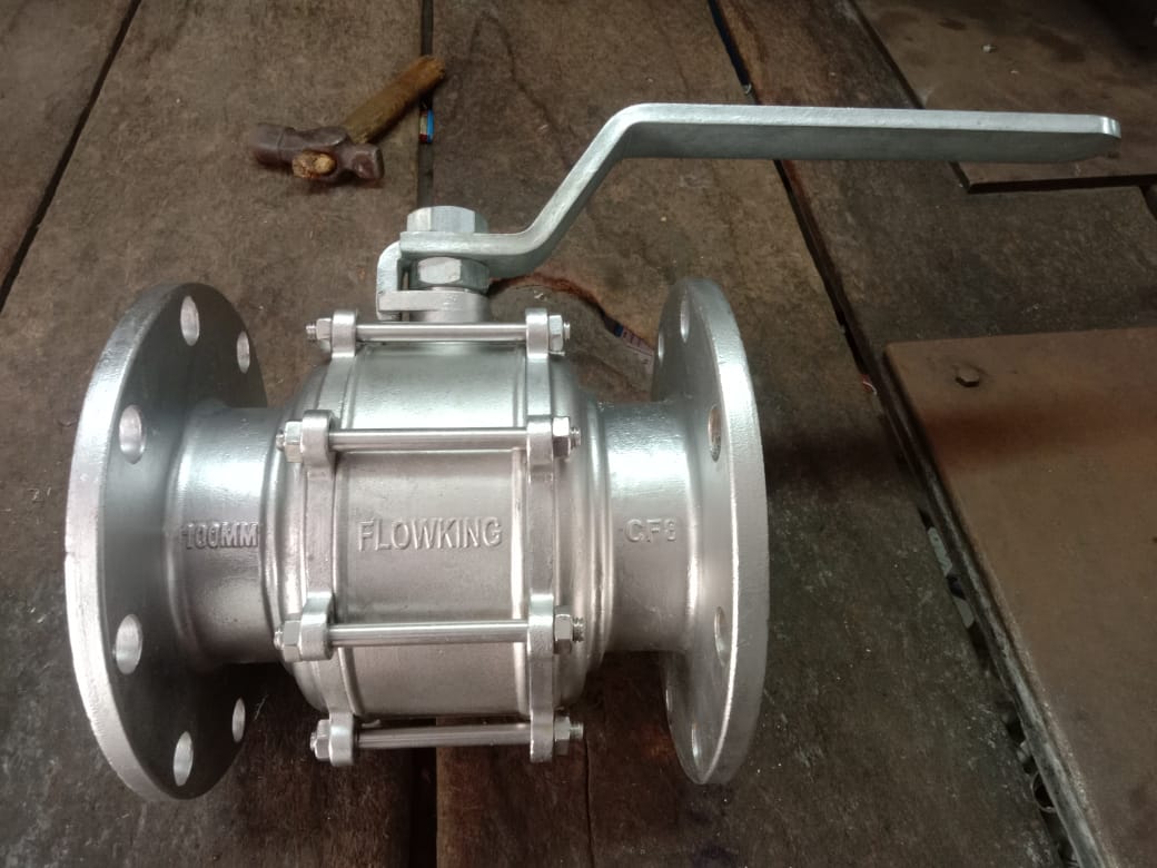Ball Valve — 3-piece flanged